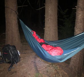 First night over Vsetín behind Klašteřinka