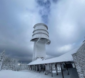 Lookout tower on Poledník