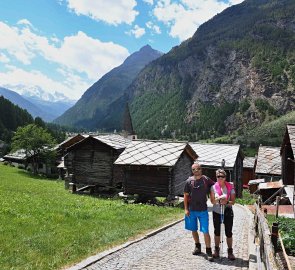 Randa ve Walliských Alpách