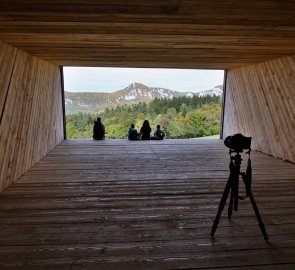 Zraková pyramida v Súľovských skalách