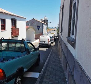 Vesnice Ponta Delgada na ostrově Flores na Azorách