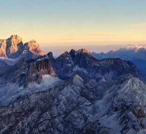 Monte Pelmo and Civetta