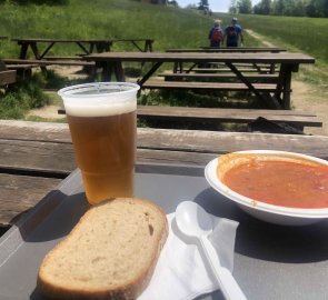 Lunch at the White Cross Refreshments