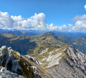 From the top of the Steirische Kalkspitze