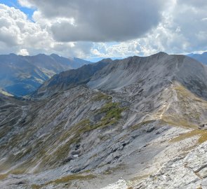 Pohled ze Steierische na Lungauer Kalkspitze