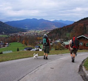 Konečně scházíme do Schönau am Königsee