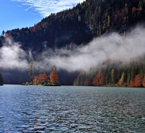 Cestou po jezeře Königsee do osady St. Barholomä