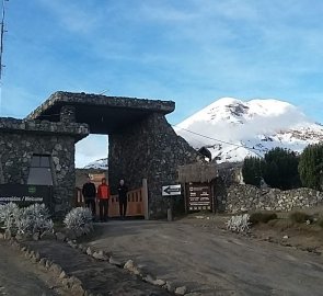 Entrance to Chimborazo NP