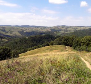 Hřebenovka směrem do Rovenska