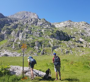 Crossroads above the katun (convenient for sleeping)