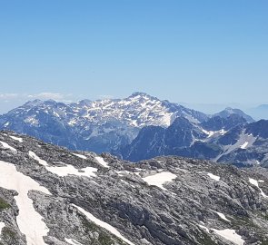 View from the top to Albania