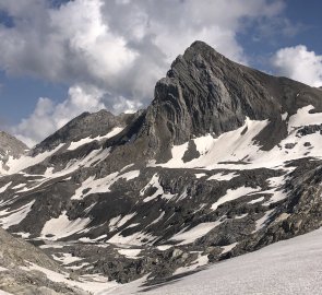 View of Mount Schesaplana