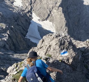 Cesta z Mannheimer Hütte