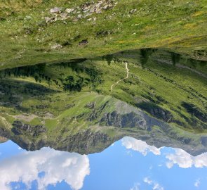 Cesta od Kainprechhütte