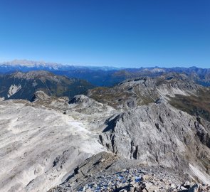 Vrcholovka - pohled na Dachstein