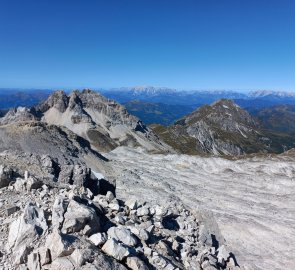 Faulkogel, v dálce Hochgolling