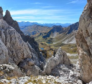 Above Windischscharte