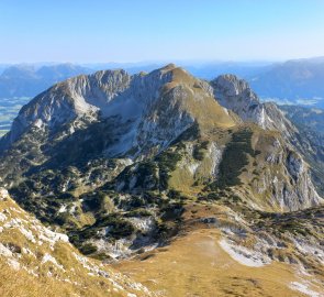 Start of the ascent to Fritzerkogel