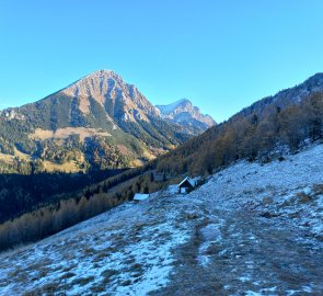 Arlingalm, behind Pyhrgas