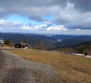 Výhled nad Naturparkhaus