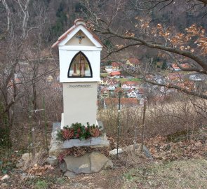 Chapel in the vineyard above Spitz