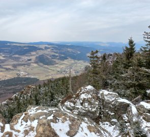 View of the valley Grosser Peilstein