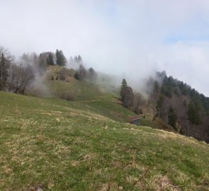 Pastures behind Schoberstein