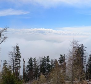 Where do the mountains end and the clouds begin?