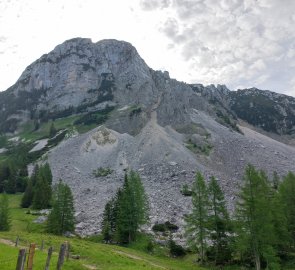 Landslide under Sandling