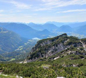 Pohled do údolí k Altaussee