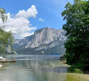 Trisselwand od jezera v Altaussee