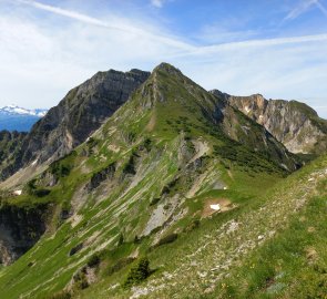 Sandkogel a Hölwand od Heukarecku