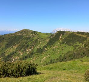 Fritzerkogel, za ním Hochkönig