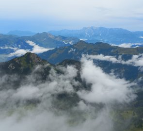 Výhled směr Hochkönig