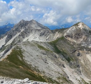 A zpět ke Gr. Pleiβlingkeil a Hintere Groβwandspitze