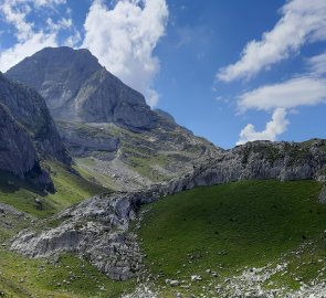 View from the ice cave