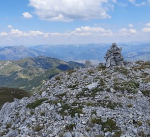 Peak Dobra Kolata 2 525 m above sea level