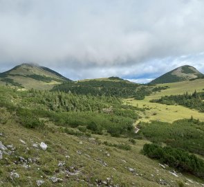 Pastviny mezi Hochstadlem a Fadenkamp