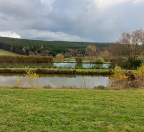 Cascades of breeding ponds at Rading