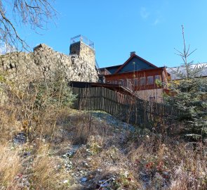 Janské kameny - a viewpoint near the restaurant