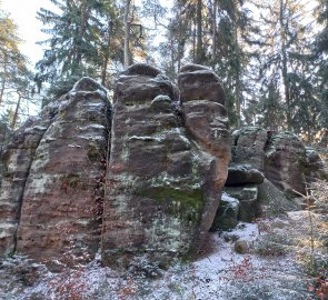 Rock town above Oybin