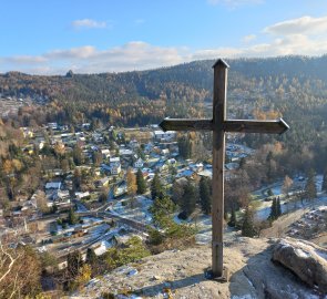 Cross at Oybin