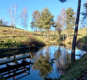 Cascades of ponds below Annakapelle