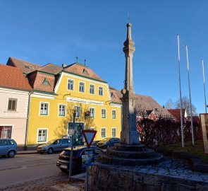 Pranir on the square in Rappottenstein