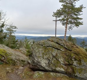 A modest cross on Buchberg