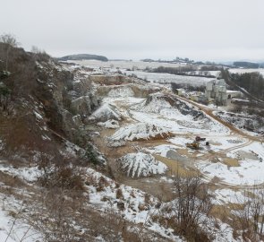 Skoupý - limestone quarry