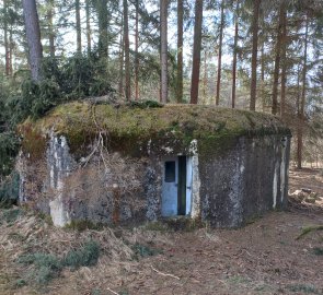 First bunker at chapel