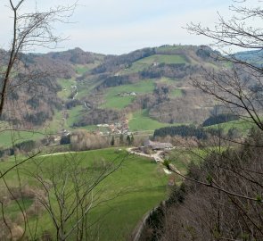 First views of green meadows