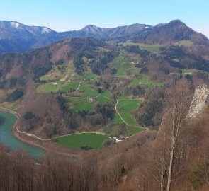 View towards Hohe Dirn