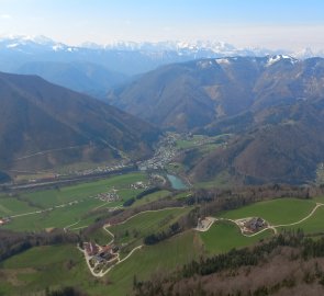 View of Haller Mauern and Sengsengebirge